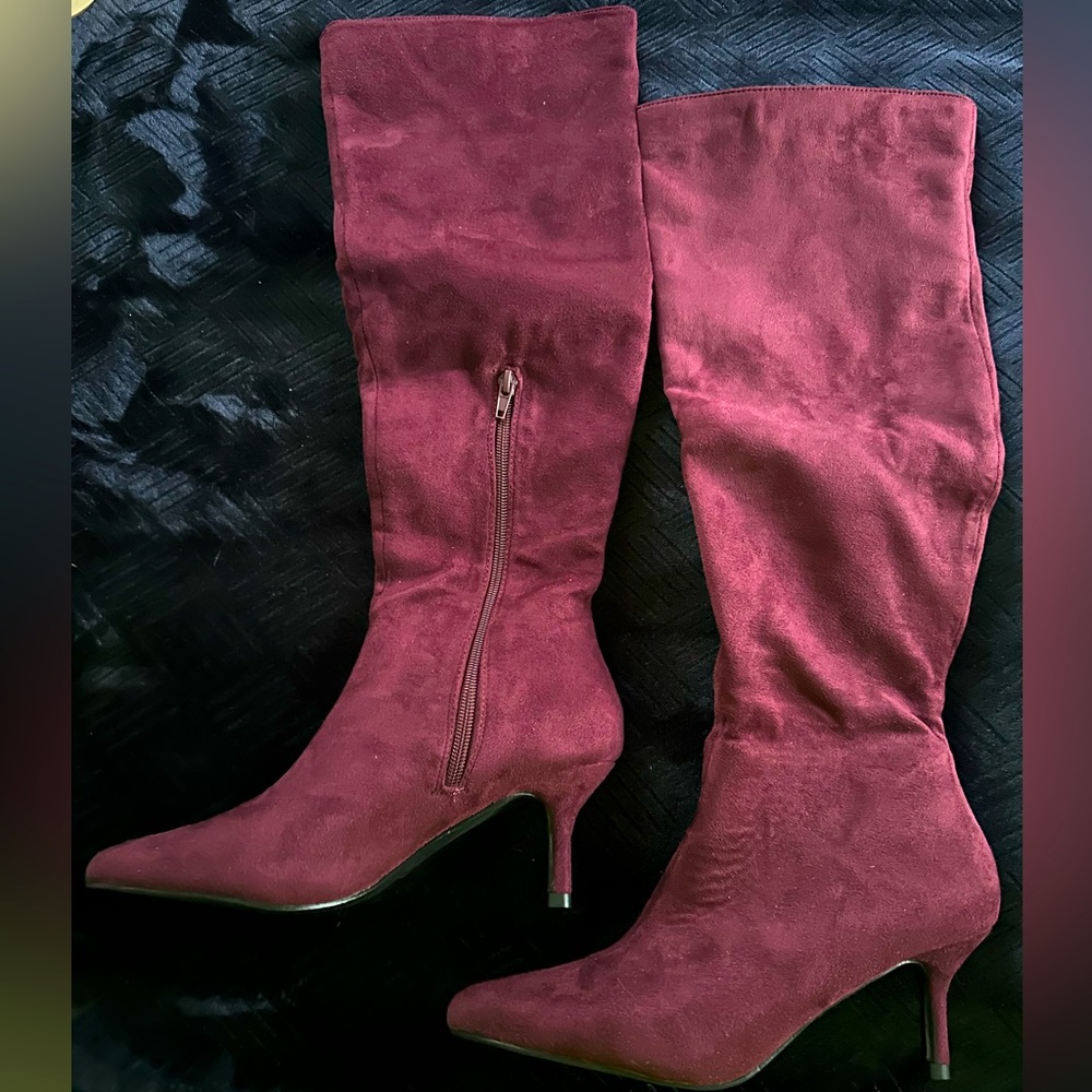 So Me Kitten Heel Boots